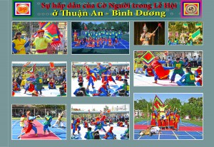 Sự Hấp dẫn Cờ người trong Lễ Hội ở Thuận An - Bình Dương